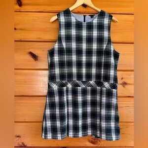 Tommy Hilfiger Girls Sleeveless Plaid Dress Kids School Clothes 18.5” Plus